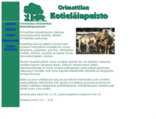 Tablet Screenshot of kotielainpuisto.com